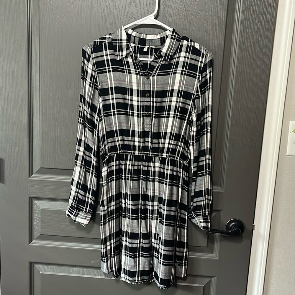 Flannel dress